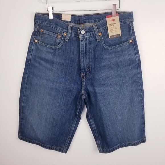 Levi's Men's 469 Loose Jean Shorts NWT - Picture 1 of 10